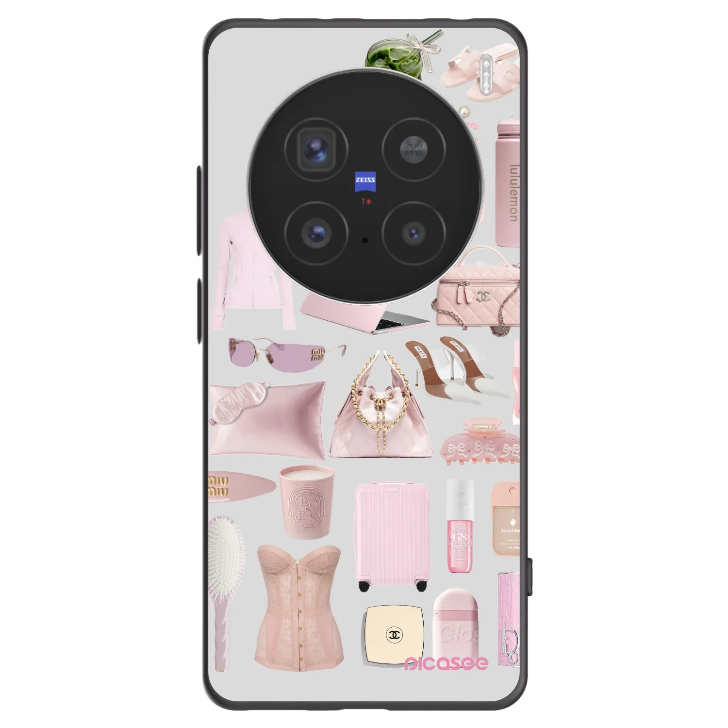Picasee Μαύρη θήκη σιλικόνης για Vivo X200 Pro - Glam Babe