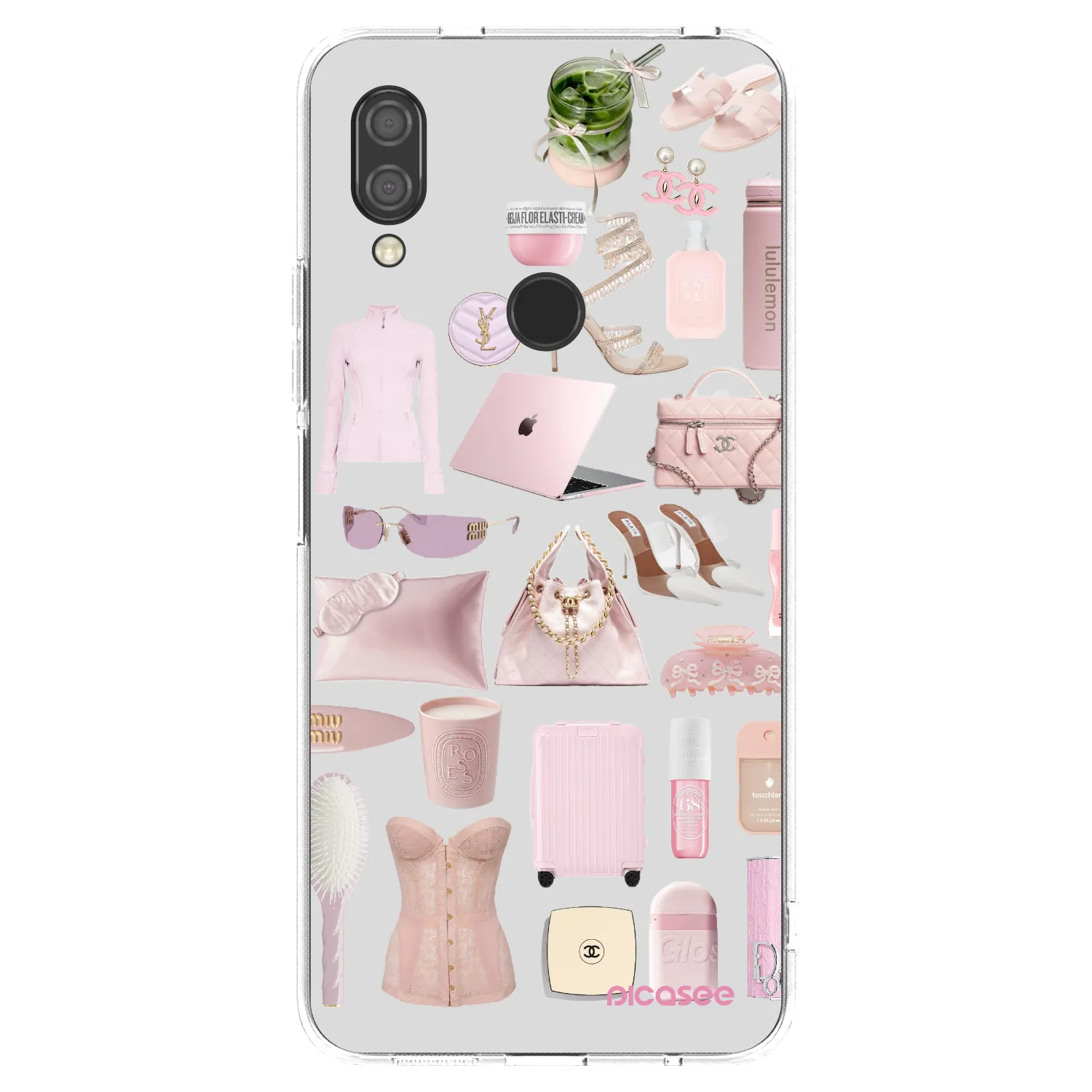 Picasee διαφανής θήκη σιλικόνης Xiaomi Redmi 7 - Glam Babe