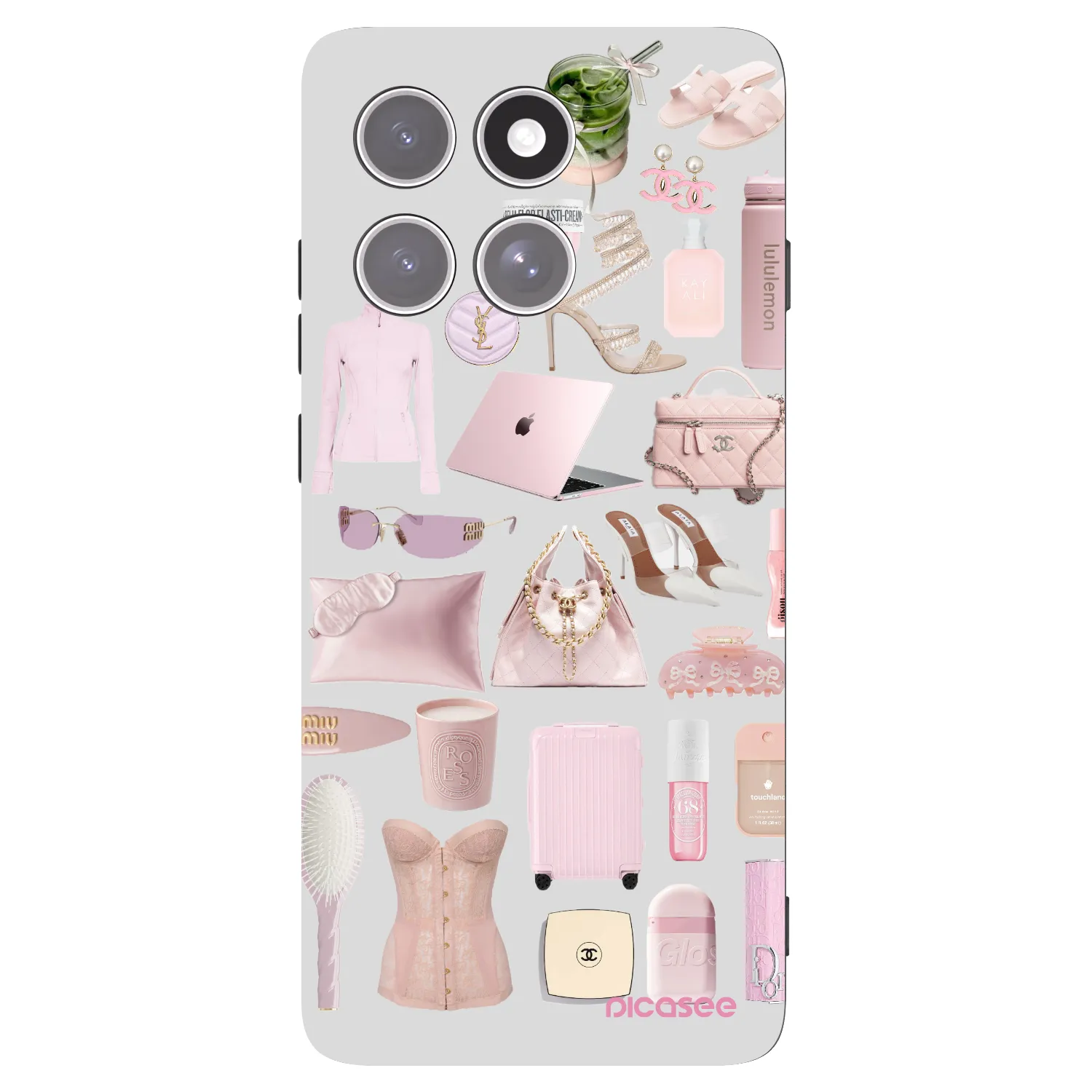 Picasee Μαύρη θήκη σιλικόνης για Motorola Edge 60 Pro - Glam Babe