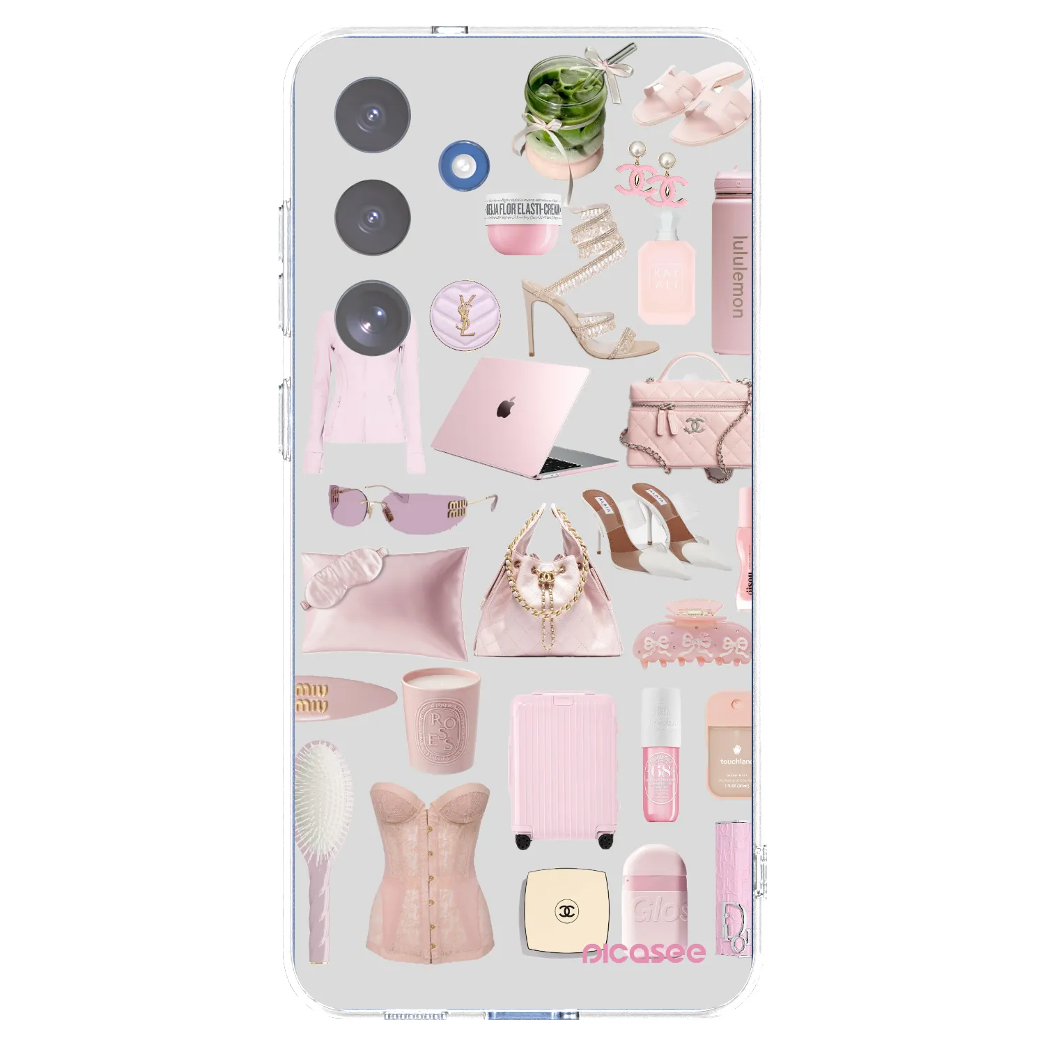Picasee διαφανής θήκη σιλικόνης Samsung Galaxy S25 FE 5G - Glam Babe