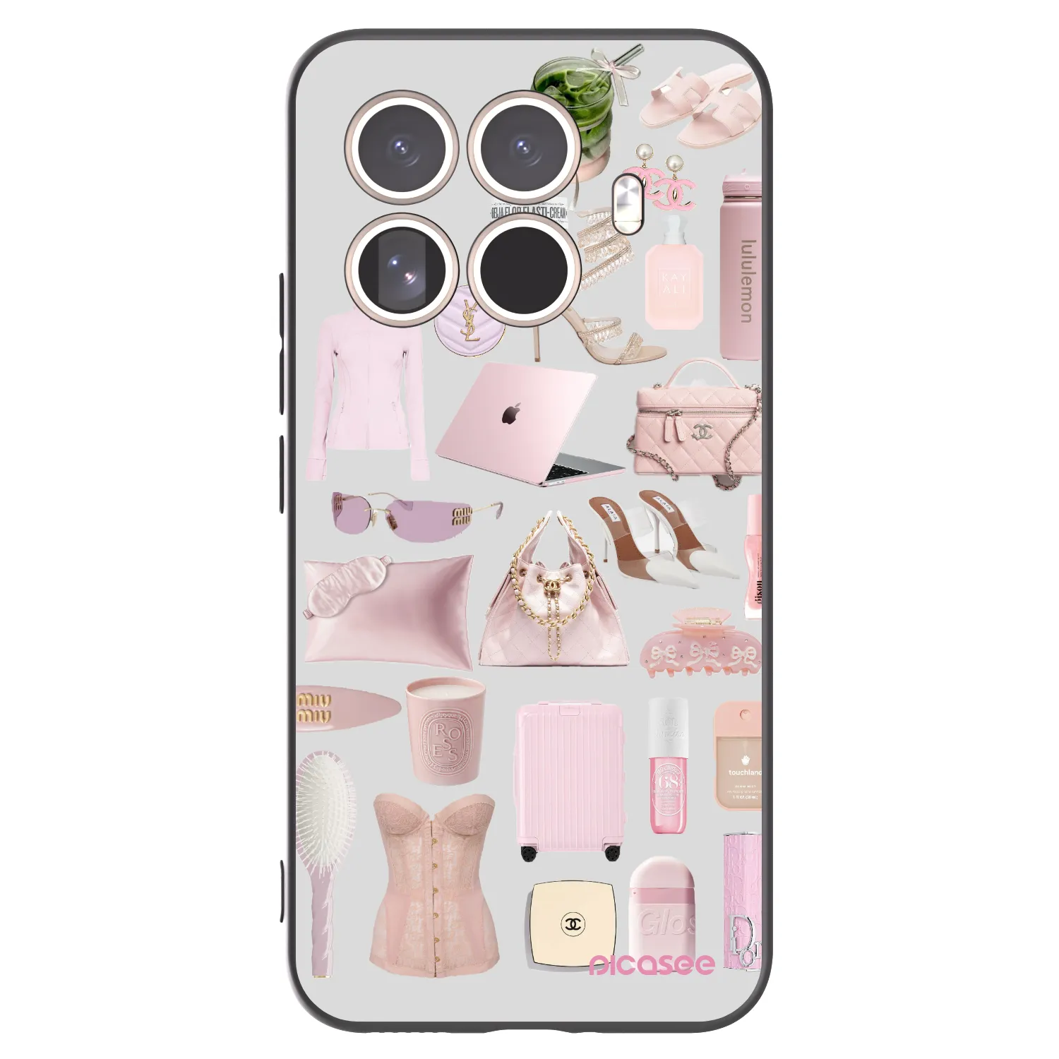 Picasee Μαύρη θήκη σιλικόνης για Xiaomi 15T Pro - Glam Babe