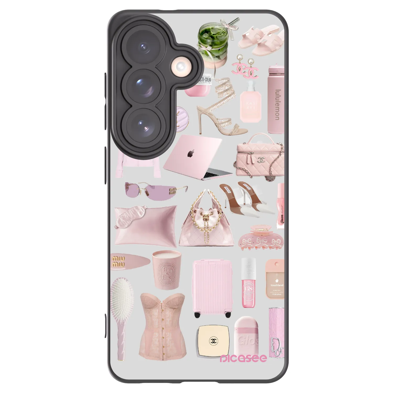 Picasee Μαύρη θήκη σιλικόνης για Samsung Galaxy S26 - Glam Babe