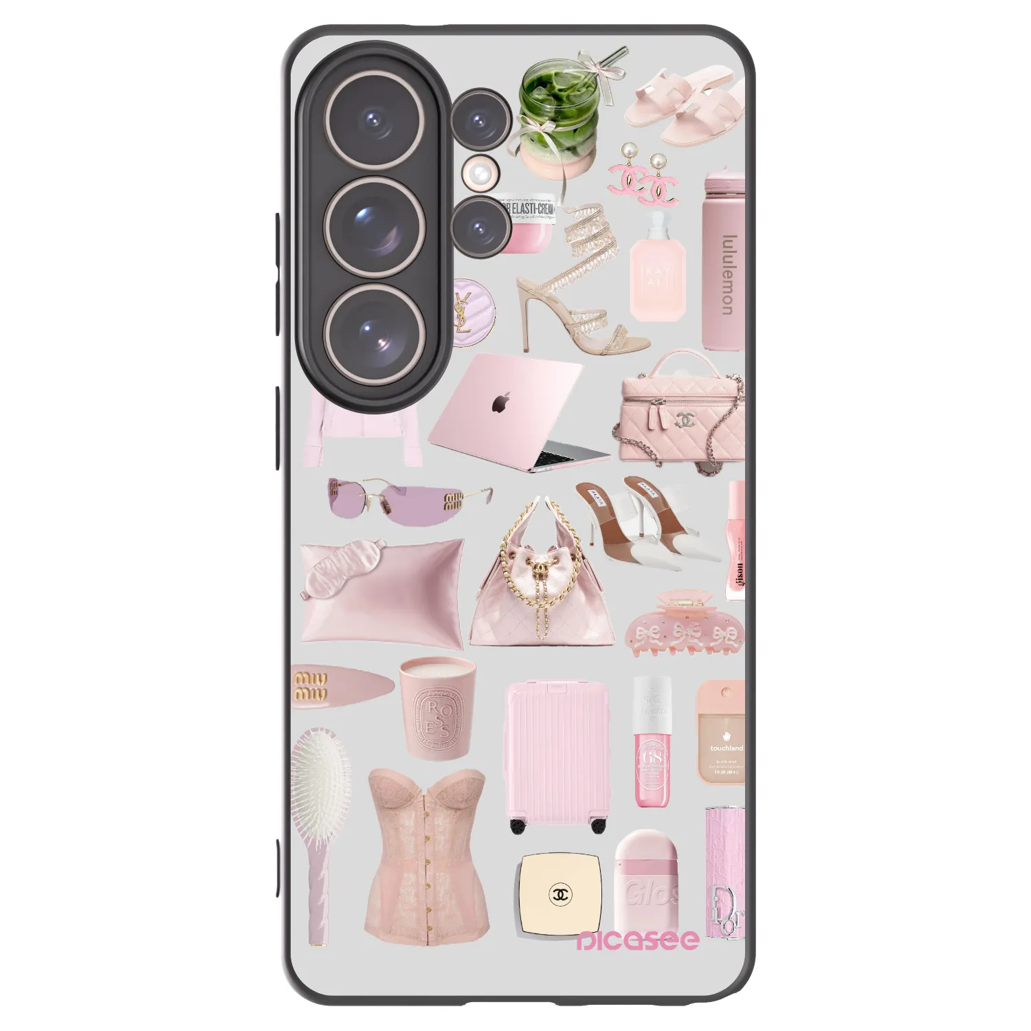 Picasee Μαύρη θήκη σιλικόνης για Samsung Galaxy S26 Ultra - Glam Babe