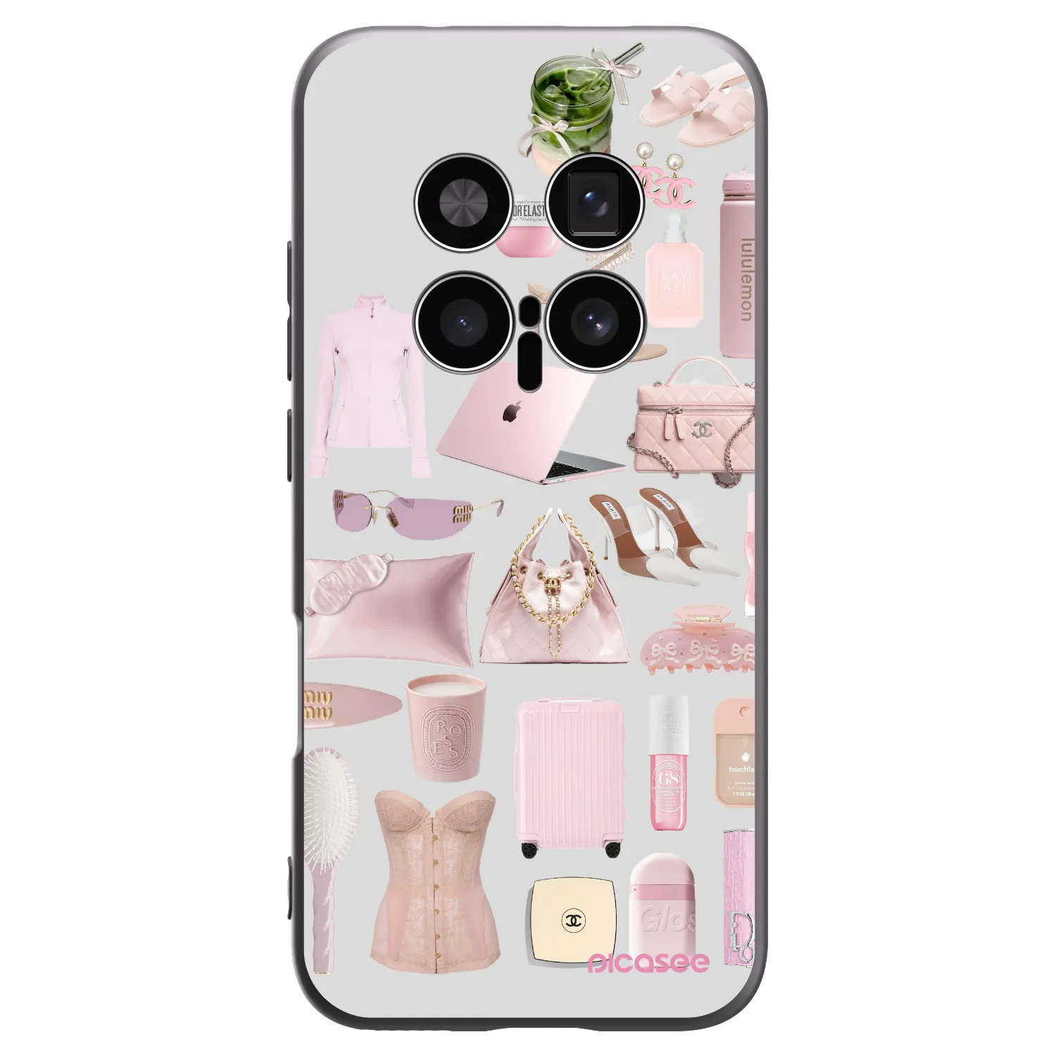 Picasee Μαύρη θήκη σιλικόνης για Honor Magic8 Pro 5G - Glam Babe