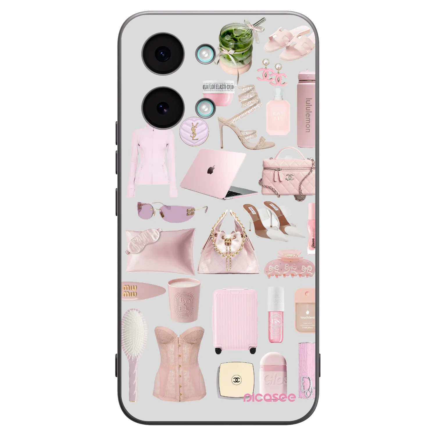 Picasee Μαύρη θήκη σιλικόνης για Xiaomi Poco X8 Pro Max - Glam Babe
