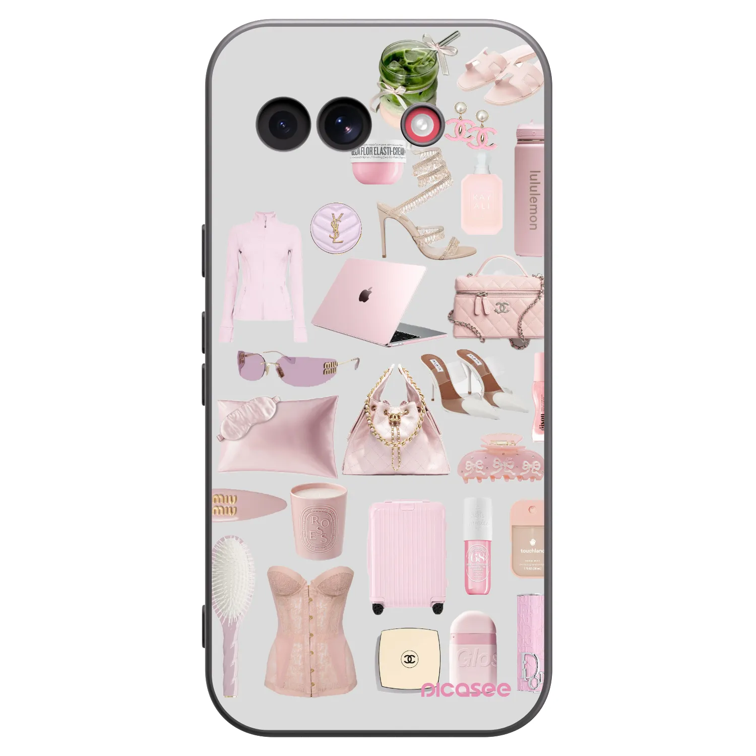 Picasee Μαύρη θήκη σιλικόνης για Google Pixel 10a - Glam Babe