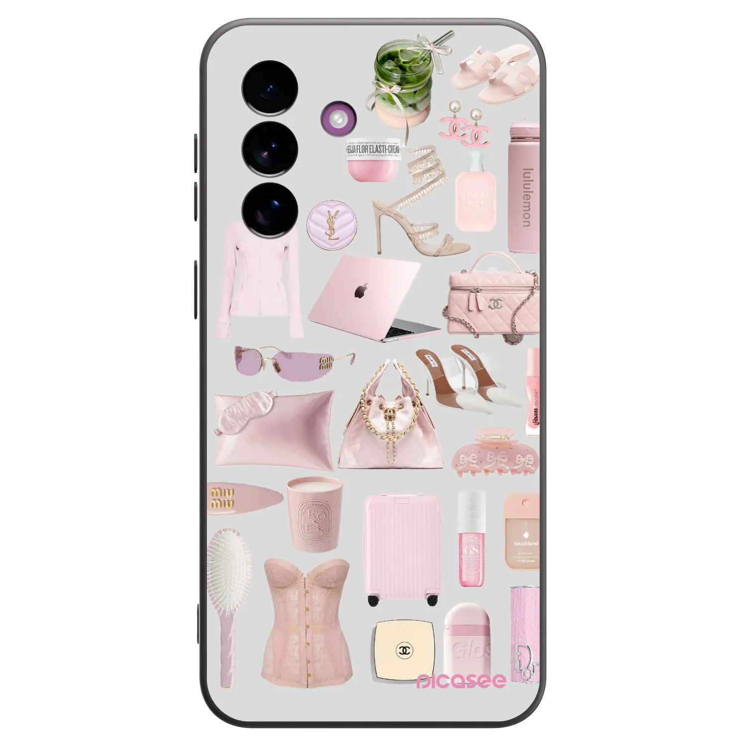 Picasee Μαύρη θήκη σιλικόνης για Samsung Galaxy A37 - Glam Babe