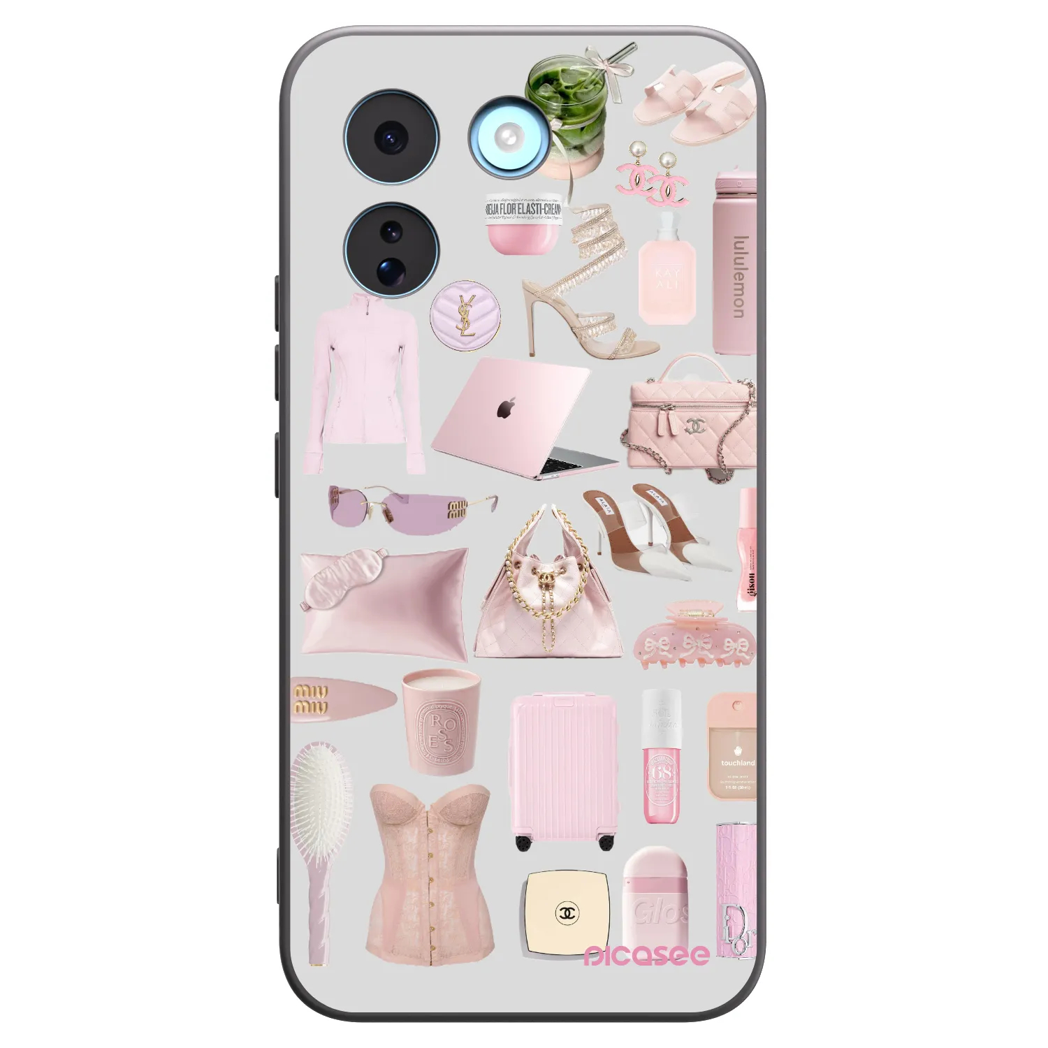 Picasee Μαύρη θήκη σιλικόνης για Xiaomi Redmi Note 17 Pro MAX 5G - Glam Babe