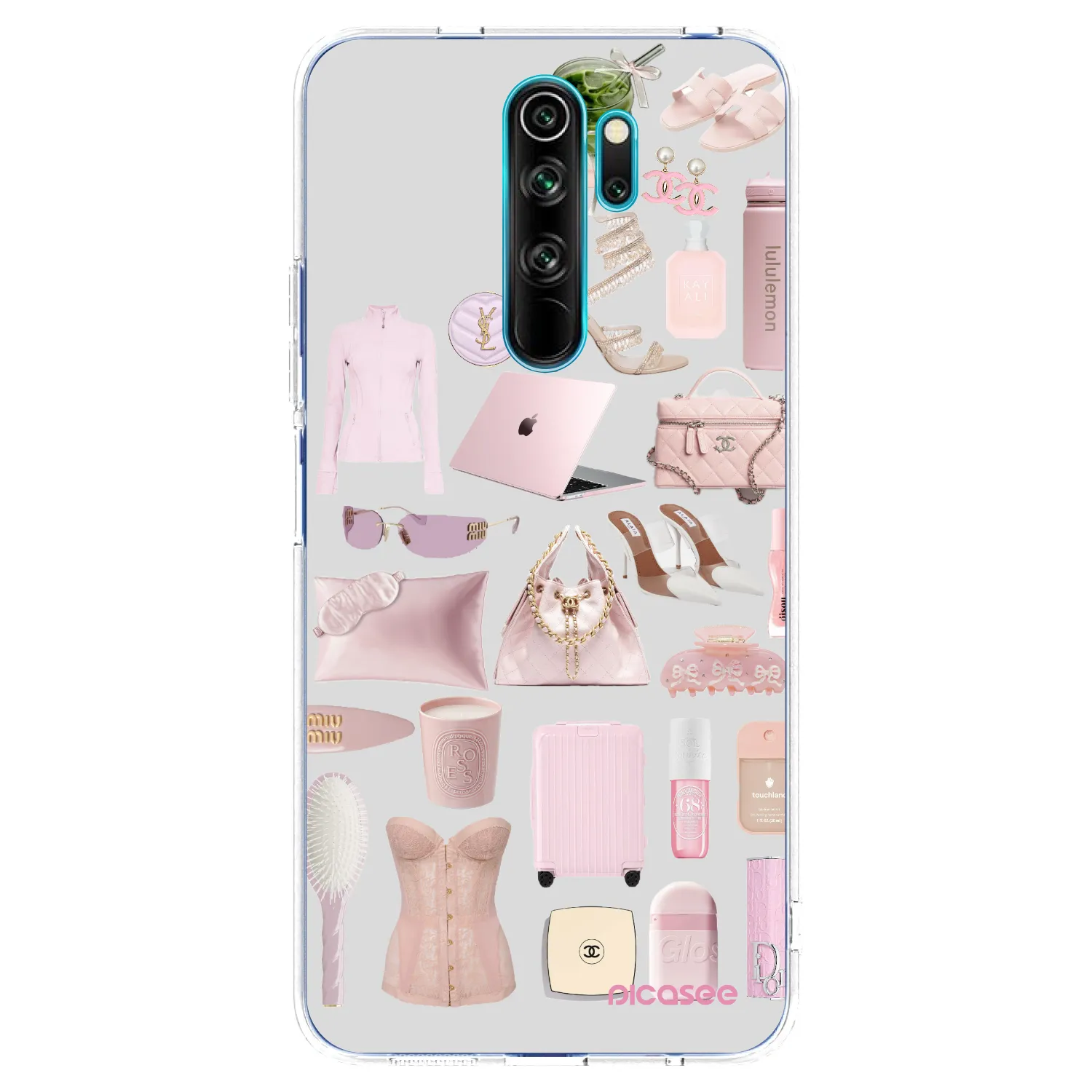 Picasee διαφανής θήκη σιλικόνης Xiaomi Redmi Note 8 Pro - Glam Babe