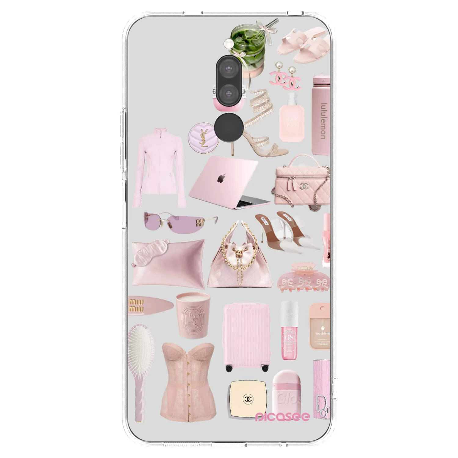 Picasee διαφανής θήκη σιλικόνης Xiaomi Redmi 8 - Glam Babe