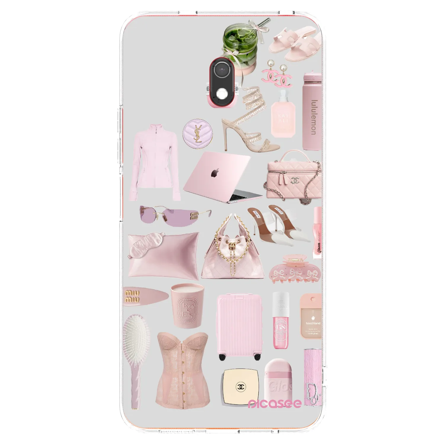 Picasee διαφανής θήκη σιλικόνης Xiaomi Redmi 8A - Glam Babe