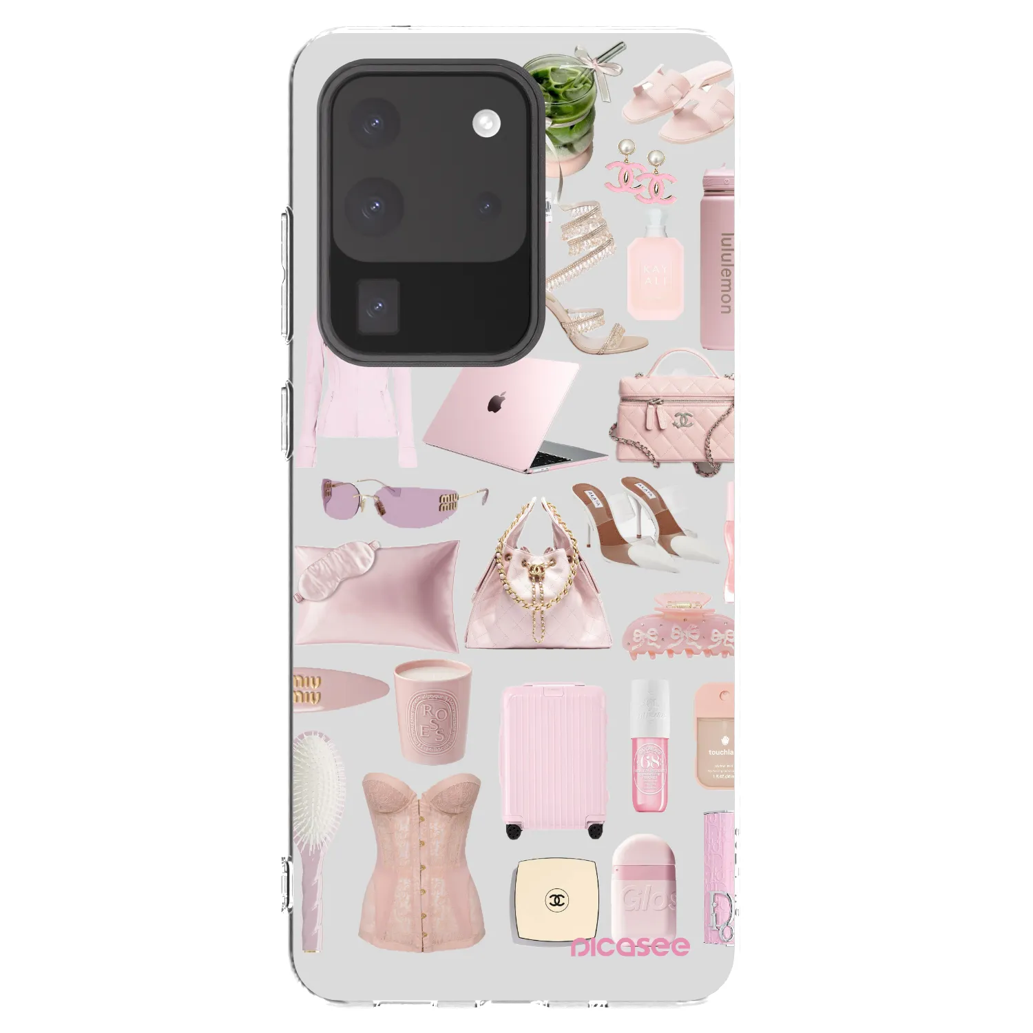 Picasee διαφανής θήκη σιλικόνης Samsung Galaxy S20 Ultra 5G G988F - Glam Babe