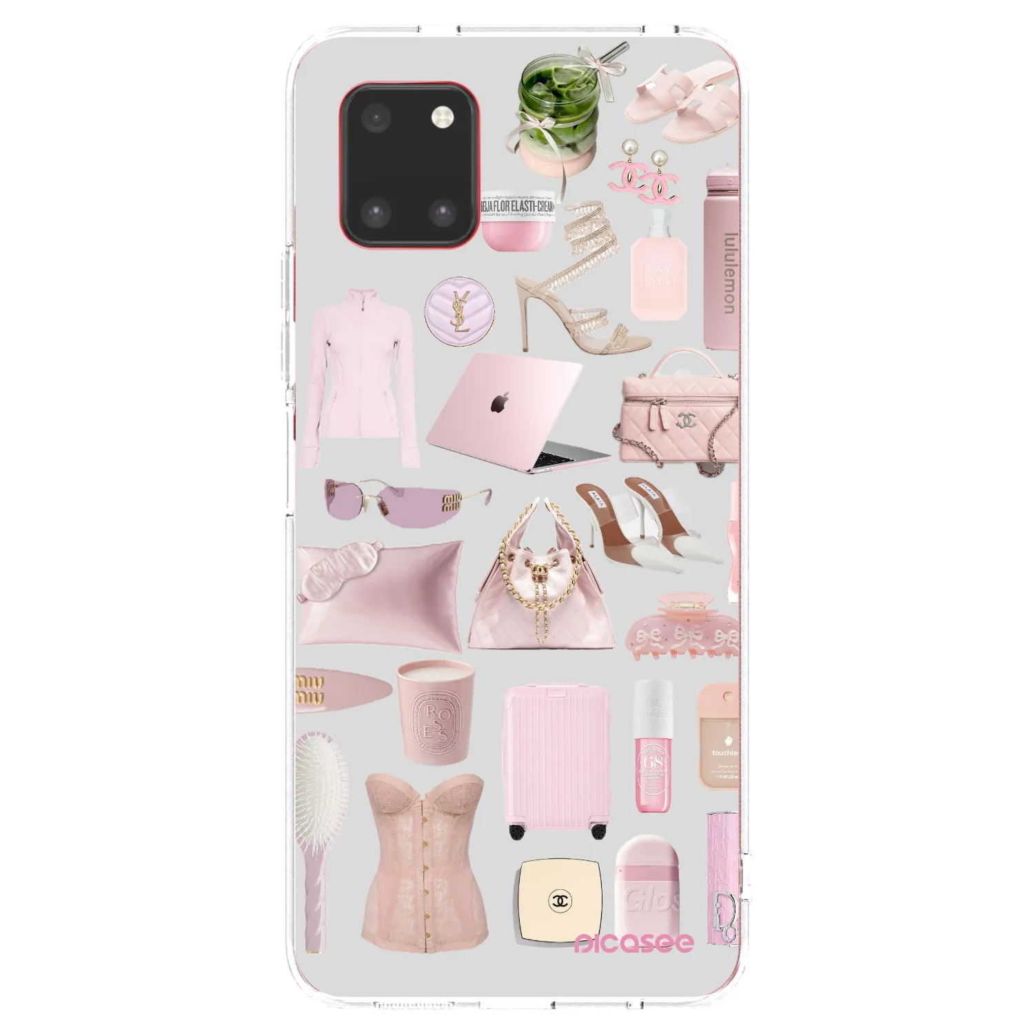 Picasee διαφανής θήκη σιλικόνης Samsung Galaxy Note 10 Lite N770F - Glam Babe