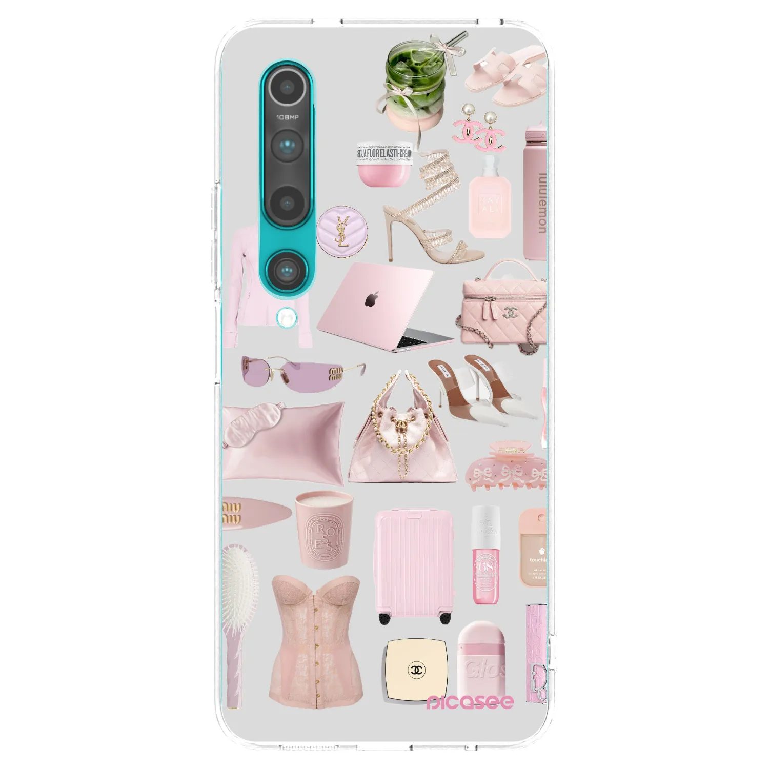 Picasee διαφανής θήκη σιλικόνης Xiaomi Mi 10 - Glam Babe