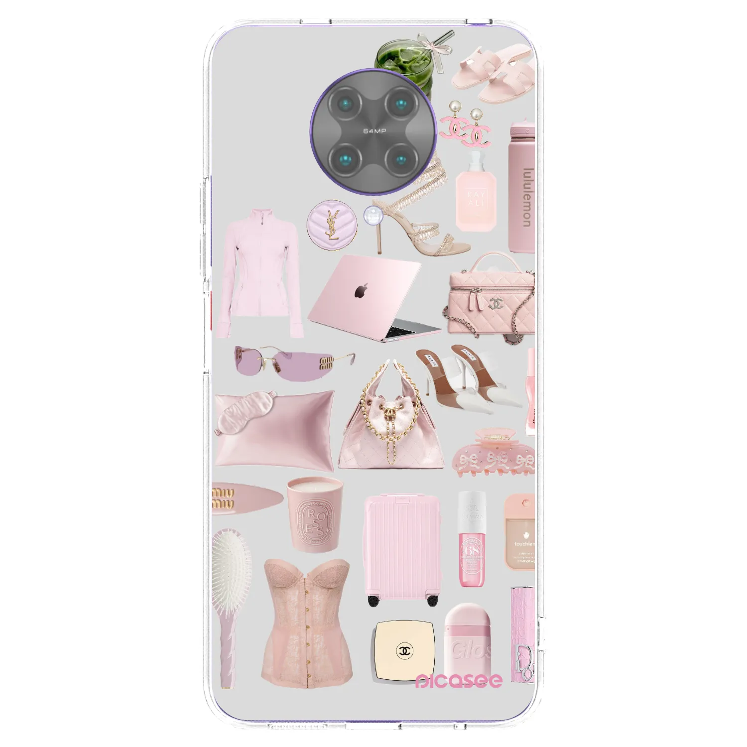 Picasee διαφανής θήκη σιλικόνης Xiaomi Poco F2 Pro - Glam Babe