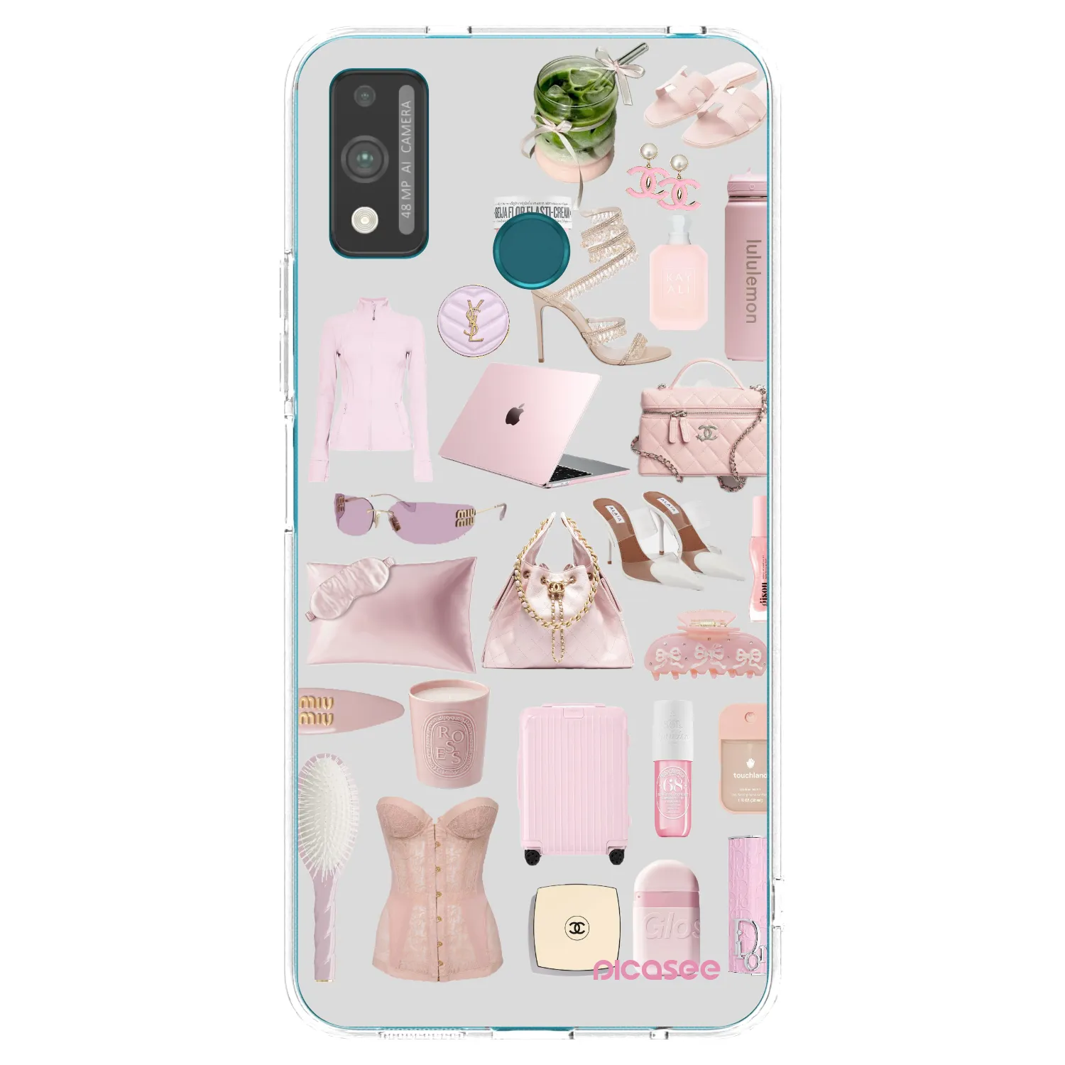 Picasee διαφανής θήκη σιλικόνης Honor 9X Lite - Glam Babe