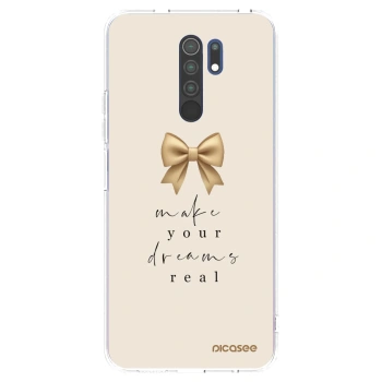 Picasee διαφανής θήκη σιλικόνης Xiaomi Redmi 9 - Golden Dream