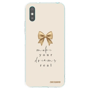 Picasee διαφανής θήκη σιλικόνης Xiaomi Redmi 9A - Golden Dream