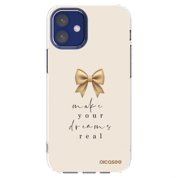 Picasee διαφανής θήκη σιλικόνης Apple iPhone 12 mini - Golden Dream