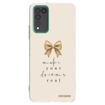 Picasee διαφανής θήκη σιλικόνης Honor 10X Lite - Golden Dream