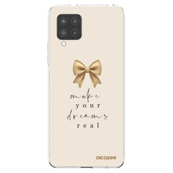 Picasee διαφανής θήκη σιλικόνης Samsung Galaxy A42 A426B - Golden Dream