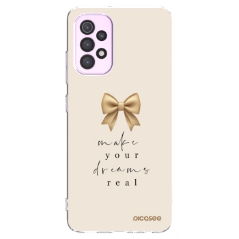 Picasee διαφανής θήκη σιλικόνης Samsung Galaxy A32 5G A326B - Golden Dream