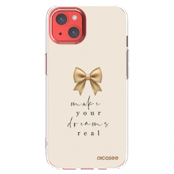 Picasee διαφανής θήκη σιλικόνης Apple iPhone 13 - Golden Dream