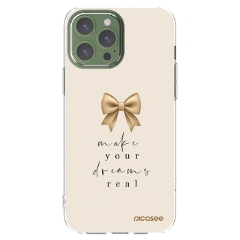Picasee διαφανής θήκη σιλικόνης Apple iPhone 13 Pro Max - Golden Dream