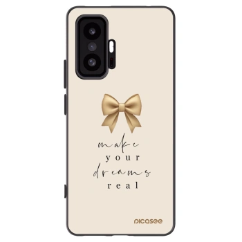 Picasee Μαύρη θήκη σιλικόνης για Xiaomi 11T - Golden Dream
