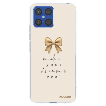 Picasee διαφανής θήκη σιλικόνης Honor X8 4G - Golden Dream