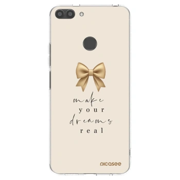 Picasee διαφανής θήκη σιλικόνης Huawei P Smart - Golden Dream