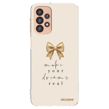 Picasee διαφανής θήκη σιλικόνης Samsung Galaxy A23 A236B 5G - Golden Dream
