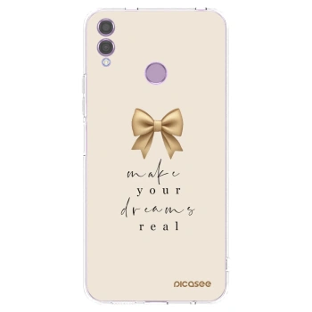 Picasee διαφανής θήκη σιλικόνης Honor 8X - Golden Dream