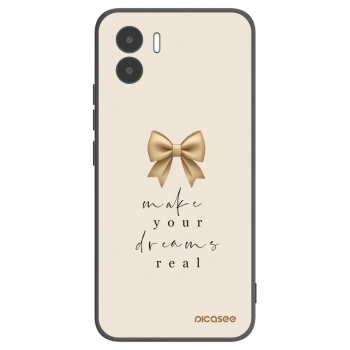 Picasee Μαύρη θήκη σιλικόνης για Xiaomi Redmi A2 - Golden Dream