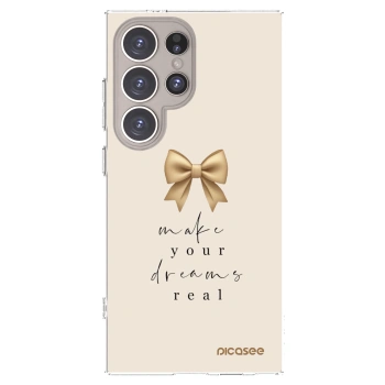 Picasee διαφανής θήκη σιλικόνης Samsung Galaxy S24 Ultra S928B 5G - Golden Dream