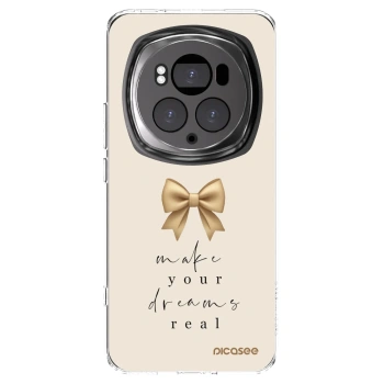 Picasee διαφανής θήκη σιλικόνης Honor Magic6 Pro - Golden Dream