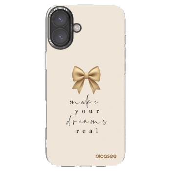 Picasee διαφανής θήκη σιλικόνης Apple iPhone 16 Plus - Golden Dream