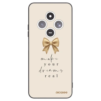 Picasee Μαύρη θήκη σιλικόνης για Xiaomi Redmi 14C - Golden Dream