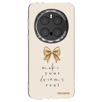 Picasee διαφανής θήκη σιλικόνης Honor Magic7 Pro 5G - Golden Dream
