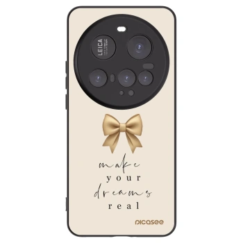 Picasee Μαύρη θήκη σιλικόνης για Xiaomi 15 Ultra - Golden Dream
