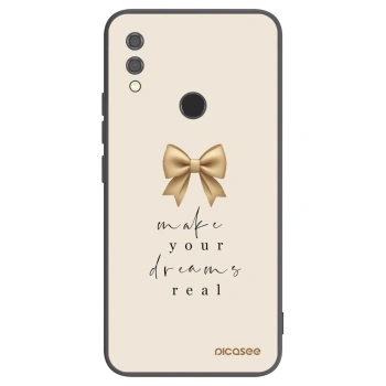 Picasee Μαύρη θήκη σιλικόνης για Xiaomi Redmi Note 7 - Golden Dream