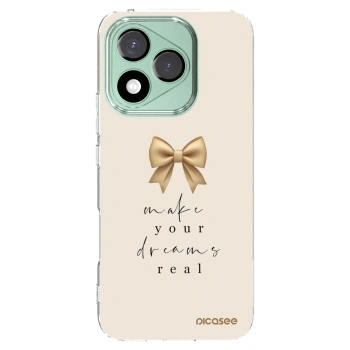 Picasee διαφανής θήκη σιλικόνης Honor 400 Lite 5G - Golden Dream