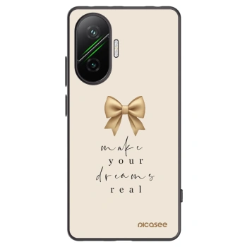 Picasee Μαύρη θήκη σιλικόνης για Xiaomi Poco F7 5G - Golden Dream