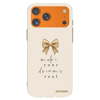 Picasee διαφανής θήκη σιλικόνης Apple iPhone 17 Pro Max - Golden Dream