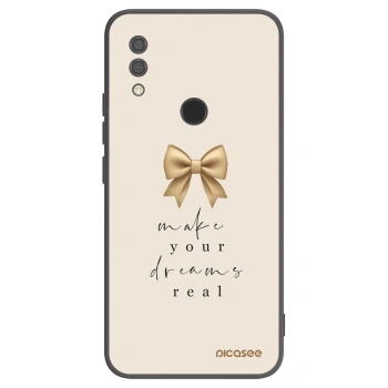 Picasee Μαύρη θήκη σιλικόνης για Xiaomi Redmi 7 - Golden Dream