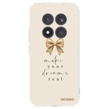 Picasee διαφανής θήκη σιλικόνης Xiaomi Redmi Note 15 Pro+ - Golden Dream