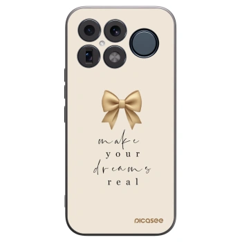 Picasee Μαύρη θήκη σιλικόνης για Xiaomi Poco F8 Ultra - Golden Dream
