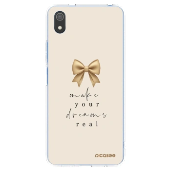 Picasee διαφανής θήκη σιλικόνης Xiaomi Redmi 7A - Golden Dream