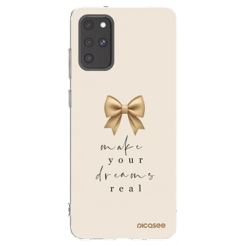 Picasee διαφανής θήκη σιλικόνης Samsung Galaxy S20+ G985F - Golden Dream