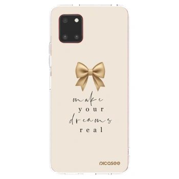 Picasee διαφανής θήκη σιλικόνης Samsung Galaxy Note 10 Lite N770F - Golden Dream